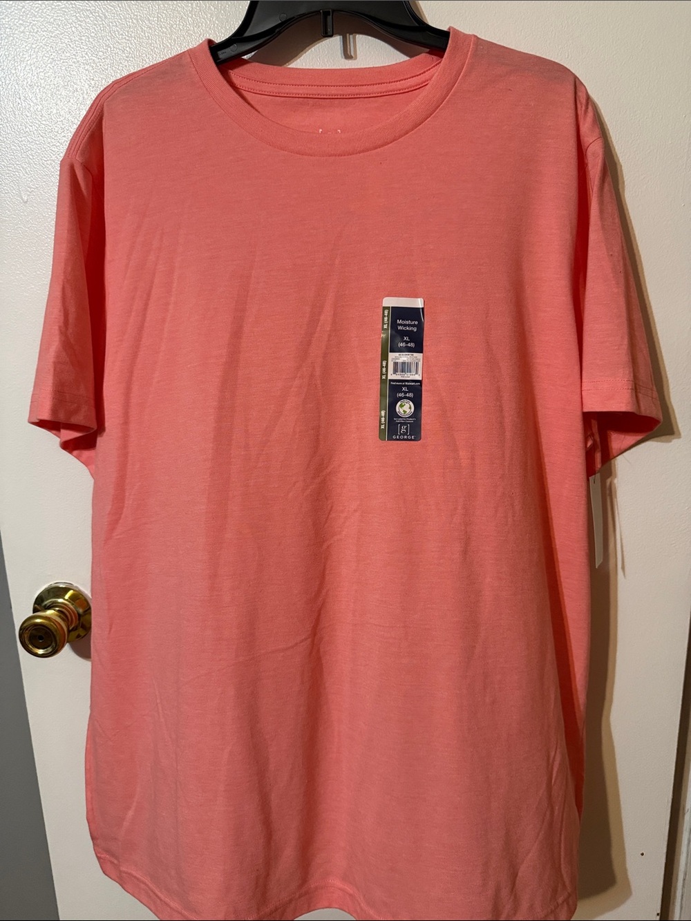 George Coral Crewneck Short Sleeve Tee